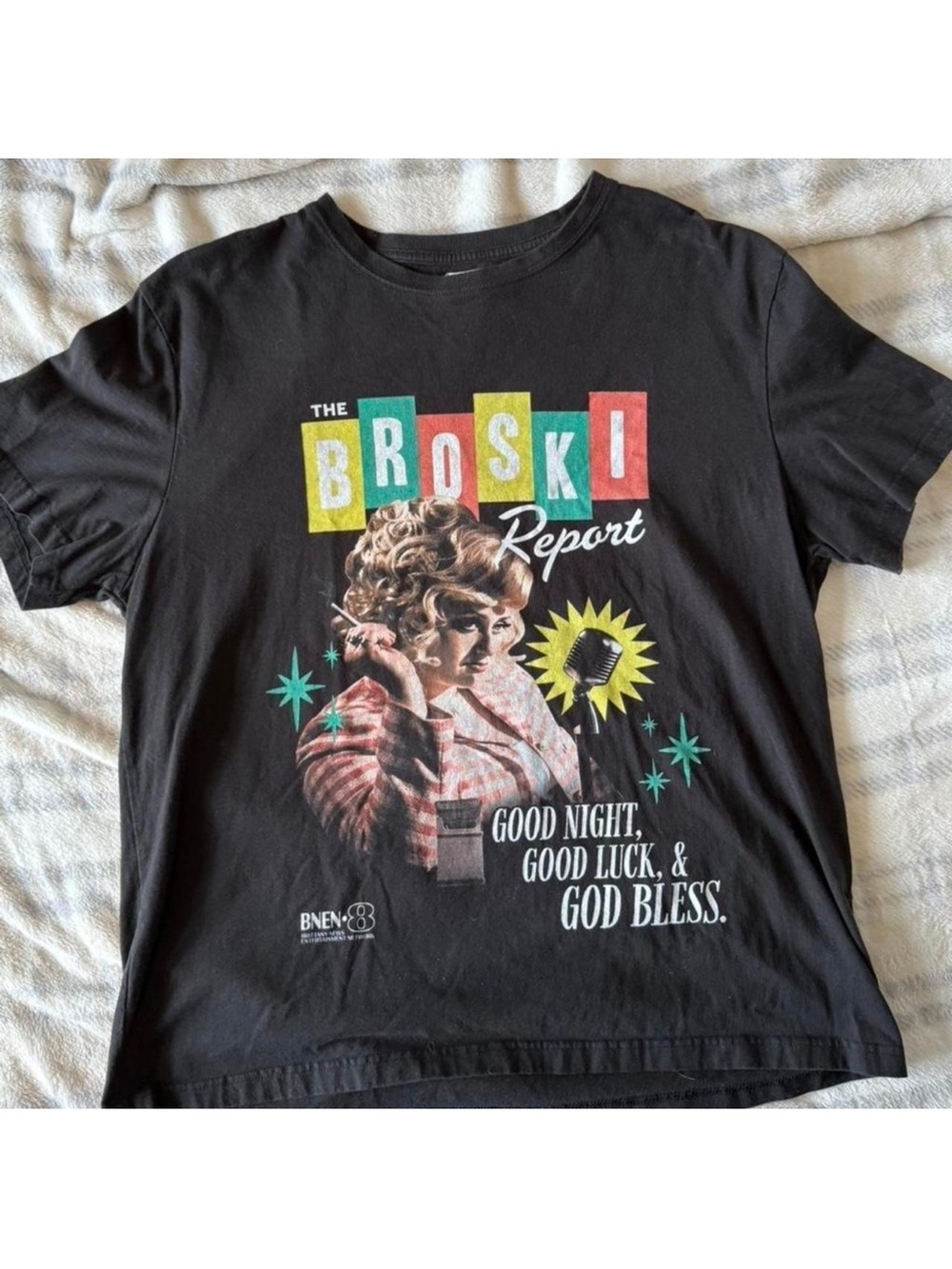 The Broski Report Graphic Tee - Black Large